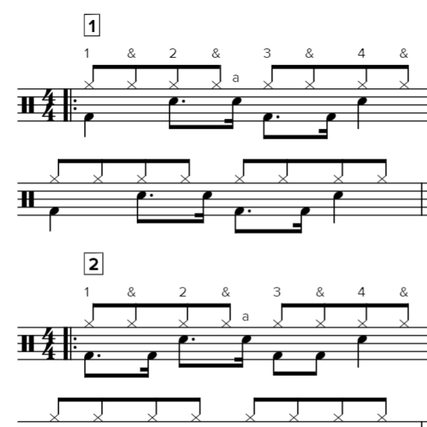 5. Sixteenth Note Snare and Bass Phrasing