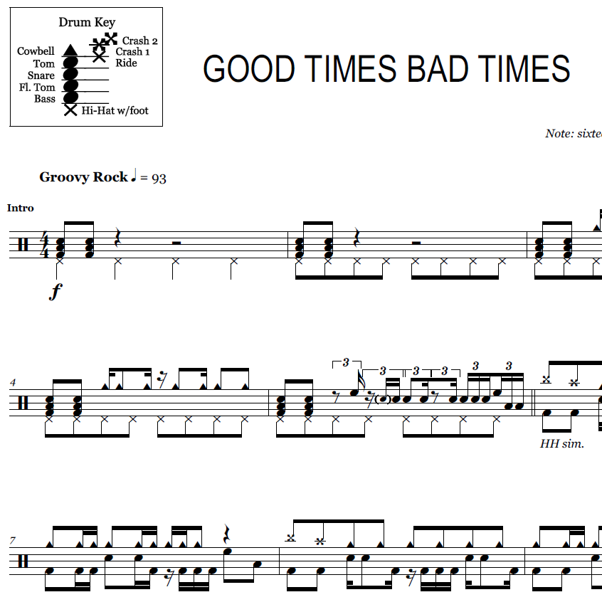 Good Times Bad Times - Thumbnail