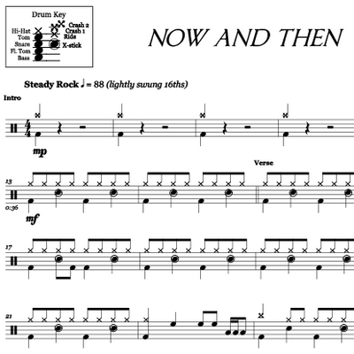 Drum Sheet Music