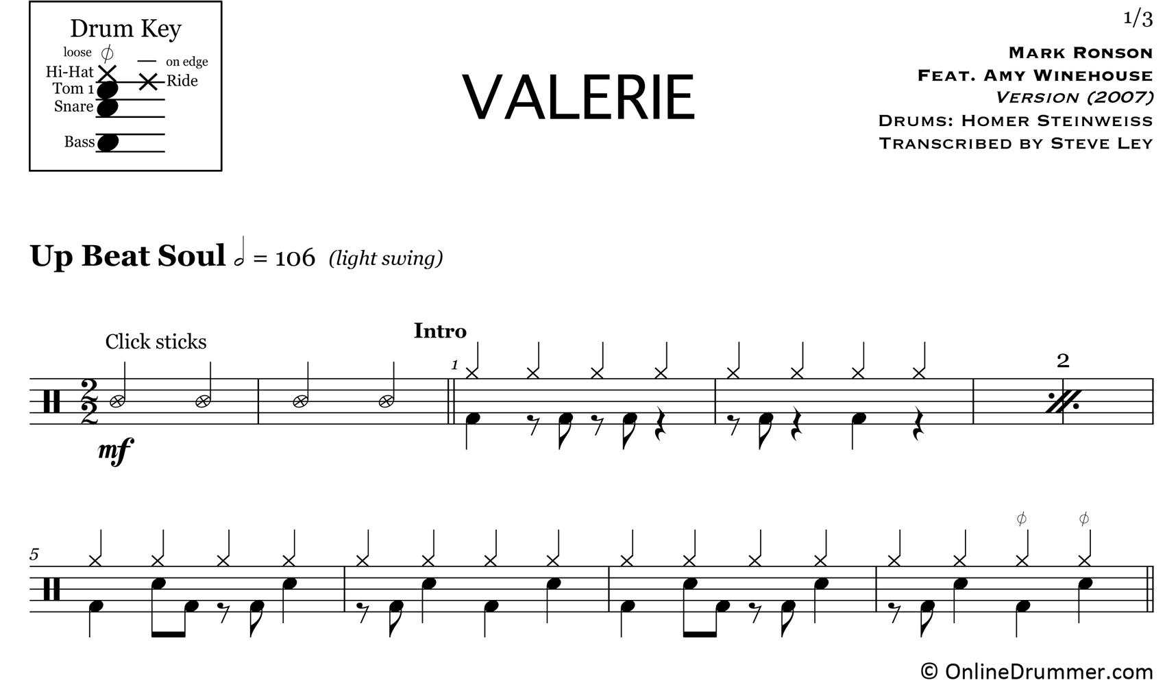 valerie amy winehouse guitar chords